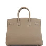 Hermes Birkin 35 Etoupe Togo Gold Hardware - Image 4