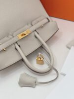Herm&egrave;s Birkin 25-30 Glacier White TOGO Custom - Image 2