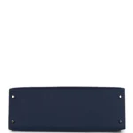 Hermes Kelly Sellier 35 Bleu Saphir Epsom Palladium Hardware - Image 6