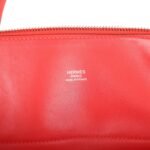 Hermes Bolide 31 Rouge Pivoine Clemence Palladium Hardware - Image 9