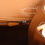Hermes Birkin Sellier 30 "Zouaves Et Dragons" Naturel Sable Butler Palladium Hardware - Image 9