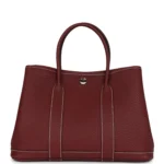 Hermes Garden Party 30 Rouge H Negonda Palladium Hardware