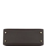 Hermes Kelly Sellier 25 Ebene Epsom Gold Hardware - Image 6