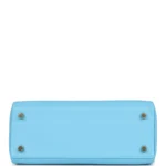 Hermes Kelly Retourne 25 Celeste Swift Gold Hardware - Image 6