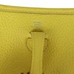 Hermes Evelyne TPM Lime Clemence Palladium Hardware - Image 7