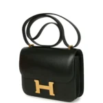 Hermes Constance 1-18 Vert Fonce Box Gold Hardware - Image 3