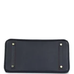 Hermes Birkin 30 Bleu Indigo and Rouge H Contour Epsom Gold Hardware - Image 6