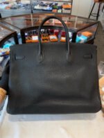 Bikrin 35-40 black silver buckle TOGO leather custom - Image 3