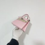 Kelly Mini 2 Sakura Pink Silver Buckle Custom - Image 5