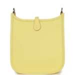 Hermes Evelyne TPM Limoncello Clemence Palladium Hardware - Image 4