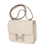 Hermes Constance 18 Nata Ostrich Palladium Hardware - Image 5