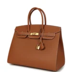 Hermes Birkin Sellier 35 Gold Madame Gold Hardware - Image 5