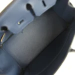 Hermes Birkin 25 Bleu Abysse Togo Gold Hardware - Image 8