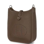 Hermes Evelyne TPM Etoupe Clemence Palladium Hardware - Image 3
