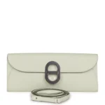 Hermes Chaine d'Ancre Wallet to Go Vert Fizz Epsom Palladium Hardware