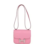Hermes Constance 18 Bubblegum 5P Epsom Palladium Hardware - Image 7