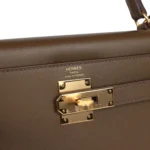 Hermes Kelly Sellier 28 Toundra Madame Gold Hardware - Image 7