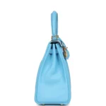 Hermes Kelly Retourne 25 Celeste Swift Gold Hardware - Image 3