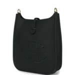 Hermes Evelyne TPM Vert Fonce Clemence Gold Hardware - Image 5