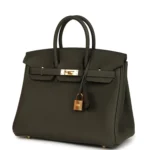 Hermes Birkin 25 Vert de Gris Togo Gold Hardware - Image 5