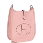 Hermes Evelyne TPM Rose Sakura Clemence Palladium Hardware - Image 2