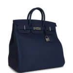 Hermes HAC Birkin 40 Bleu Saphir Togo Palladium Hardware - Image 2