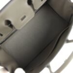 Hermes Birkin 25 Vert de Gris Togo Palladium Hardware - Image 8