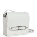 Hermes Mini Roulis New White Evercolor Palladium Hardware - Image 2
