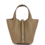 Hermes Picotin Lock 18 Etoupe Clemence Palladium Hardware
