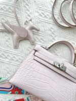 Hermes Kelly Mini 19 crocodile skin - Image 3