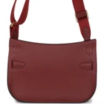 Hermes Mini Jypsiere Rouge H Swift Gold Hardware - Image 4