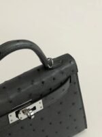 Hermes Kelly2 Mini 19 South African ostrich skin - Image 7