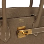 Hermes Birkin 30 Etoupe Togo Gold Hardware - Image 7