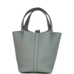 Hermes Picotin Lock 18 Gris Pantin Clemence Palladium Hardware - Image 4
