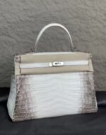 Kelly Himalayan 35cm crocodile skin