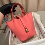 Hermes Picotin Basket with Touch Crocodile Handle - Image 2