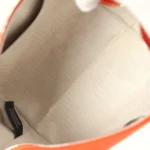 Hermes Bride A Brac Carre Case PM Feu Canvas Palladium Hardware - Image 9