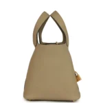 Hermes Picotin Lock 18 Beige Marfa Clemence Gold Hardware - Image 3