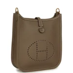 Hermes Evelyne TPM Etoupe Clemence Gold Hardware - Image 2