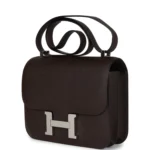 Hermes Constance 24 Chocolate Epsom Palladium Hardware - Image 5