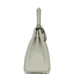 Hermes Kelly Retourne 28 Gris Neve Togo Palladium Hardware - Image 3