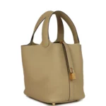Hermes Picotin Lock 18 Trench Clemence Gold Hardware - Image 2