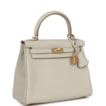 Hermes Kelly Retourne 25 Beton Togo Gold Hardware - Image 2