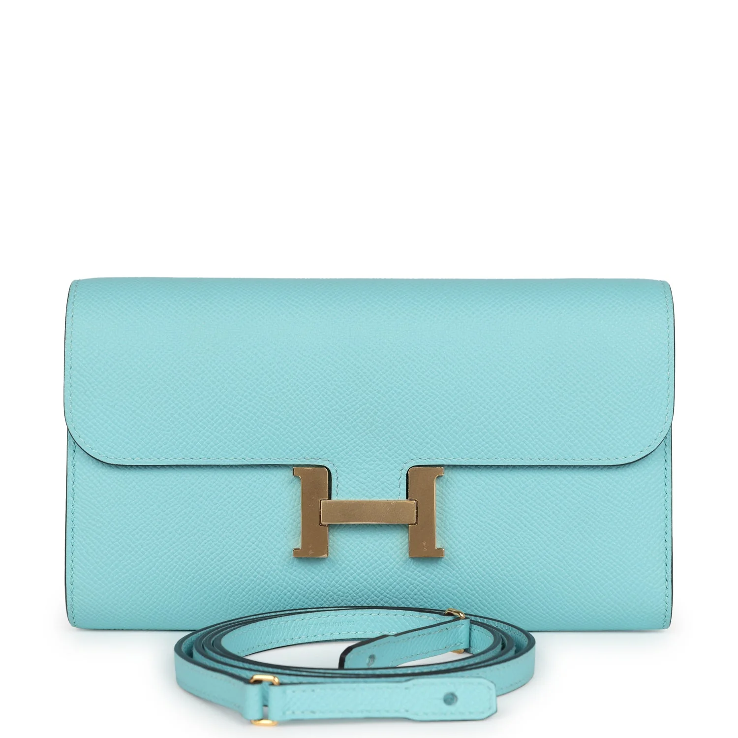 E9074CB7-B357-4D26-4C8C-8CEA4F7356FF.webp Hermes Constance Wallet To Go Bleu Atoll Epsom Gold Hardware - Image 1