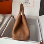 Herm&egrave;s Garden Party 30-36 Brown Gold Buckle Custom - Image 2