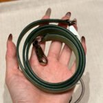 Herm&egrave;s Bolide 25 Avocado Green Sliver Buckle Custom - Image 15