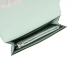 Hermes Roulis Slim Wallet Vert Fizz Chevre Palladium Hardware - Image 10