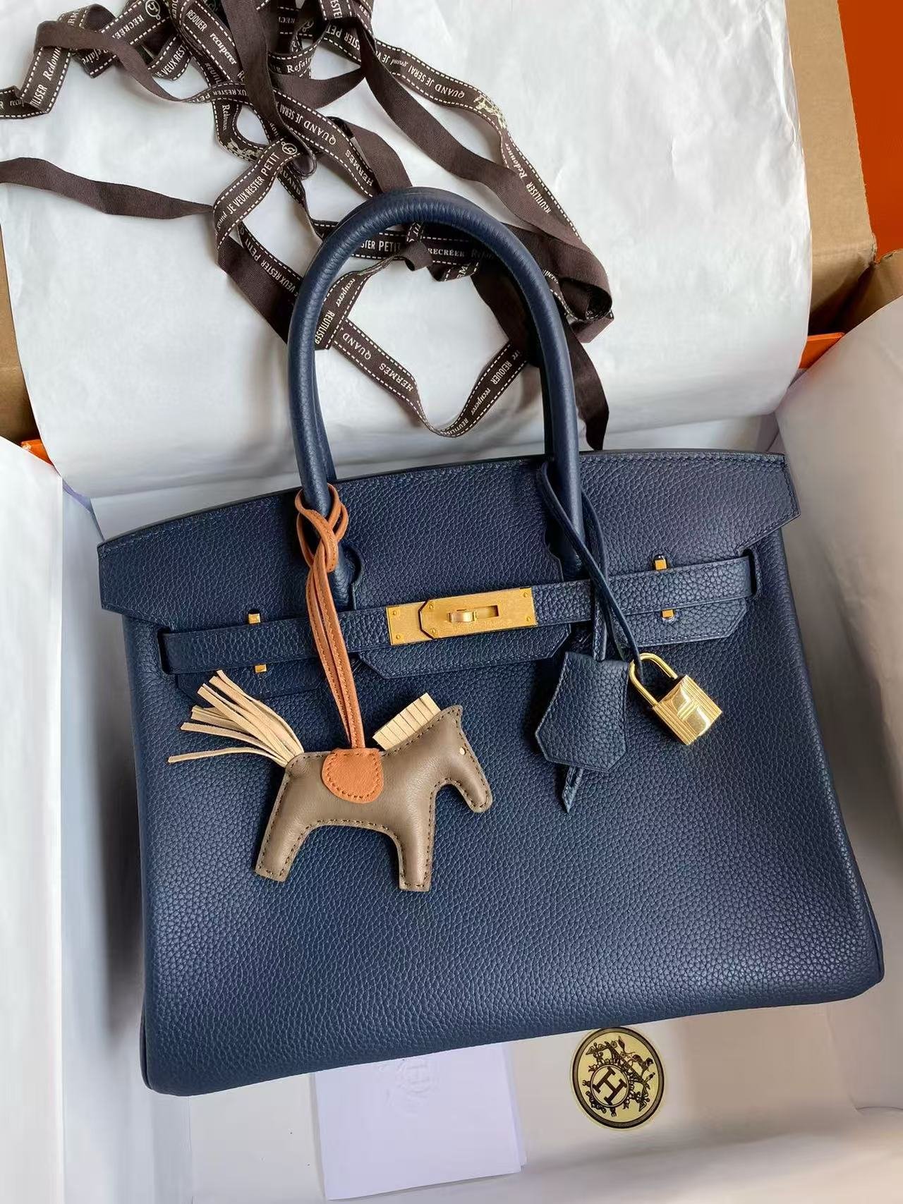 EB2D0317-D684-7385-9A20-405CD17AF6C9.jpg Hermes Birkin 25-30 TOGO customization - Image 1
