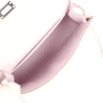 Hermes Kelly Sellier 20 Mauve Pale Chevre Palladium Hardware - Image 8
