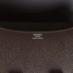 Hermes Constance 24 Chocolate Epsom Palladium Hardware - Image 8
